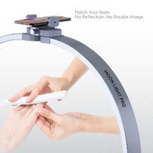 Load image into Gallery viewer, Nano® Moon Light Pro – 45W | Foldable Half-Moon LED Nail Lamp with 392 Beads
