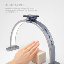 Load image into Gallery viewer, Nano® Moon Light Pro – 45W | Foldable Half-Moon LED Nail Lamp with 392 Beads

