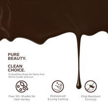 Load image into Gallery viewer, Mahogany Spice Rubber Base Coat 15ml
