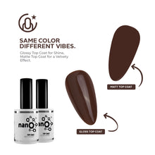 Load image into Gallery viewer, Mahogany Spice Rubber Base Coat 15ml
