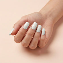 Load image into Gallery viewer, Nano® Milky Whisper Pressed on Nails - 24pcs with Glue | Instant Gel-Like Shine, Soft White Glossy Fake Nails Set