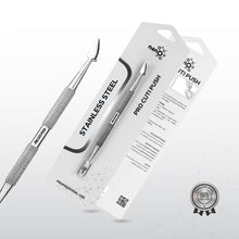 Load image into Gallery viewer, Pro Cuti Push – Stainless Steel Dual-Ended Cuticle Pusher | Precision Nail Prep Tool
