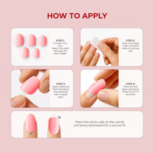 Load image into Gallery viewer, Nano® Passion Red Pressed on Nails - 24pcs Self-Adhesive | Bold Glossy Red Finish, Vibrant Fake Nails Set
