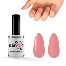 Load image into Gallery viewer, Peach Perfection Rubber Base Coat Gel – 15ml | Soak Off Builder Base Coat | Long Lasting Peach Pink Rubber Base Coat Gel