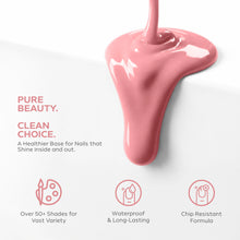 Load image into Gallery viewer, Peach Perfection Rubber Base Coat Gel – 15ml | Soak Off Builder Base Coat | Long Lasting Peach Pink Rubber Base Coat Gel