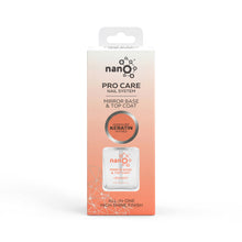 Load image into Gallery viewer, Nano® Pro Care Mirror Base &amp; Top Coat – 10ml | Keratin &amp; Biotin Infused | All-in-One High-Gloss Nail System