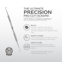 Load image into Gallery viewer, Nano Pro Cuti Scrape – 151mm | Dual-Ended Pedicure Tool for Callus and Ingrown Nail Care
