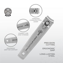 Load image into Gallery viewer, Nano Pro Cuti Clip Curve – 81 mm | Curved Blade Stainless Steel Nail Clipper
