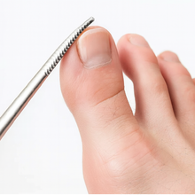 Load image into Gallery viewer, Nano Pro Cuti File – 161mm | Dual-Ended Stainless Steel Nail File for Precision Pedicure Care
