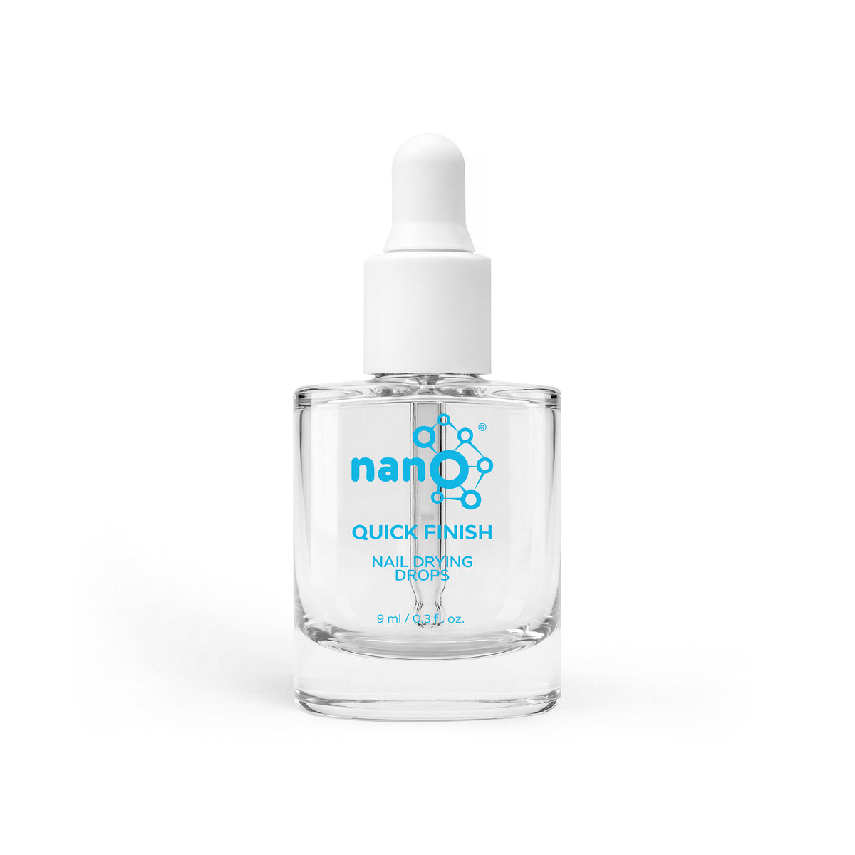 Nano® Quick Finish Nail Drying Drops | Fast-Dry, Smudge-Proof Shine