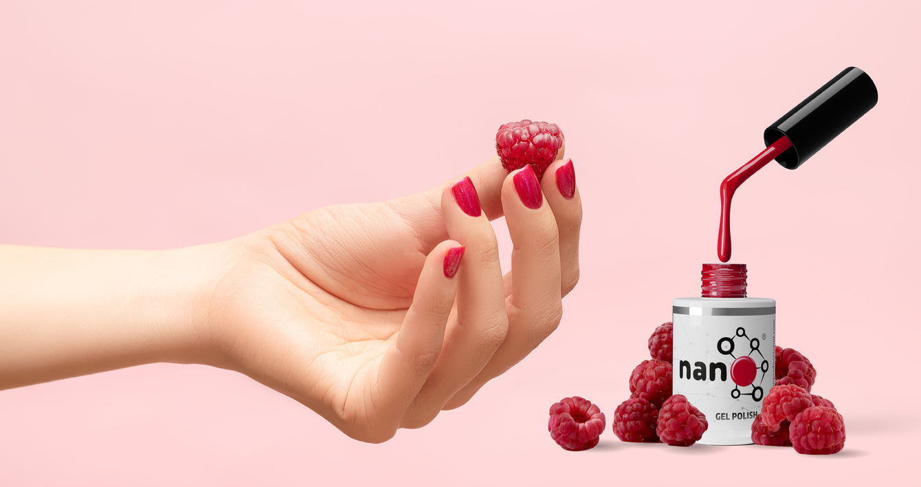 Raspberry Nail Gel Polish Collection | Berry Range Gel Polish – Nano ...