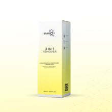 تحميل الصورة إلى عارض المعرض، Nano® 3-IN-1 Nail Remover – 120ml | Professional Gel, Acrylic &amp; Polish Remover | Nourishing Oil-Infused Formula
