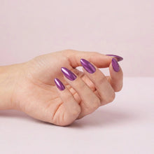 Load image into Gallery viewer, Royal Amethyst Chrome Powder – 0.8g | Mirror Chrome Powder Nails | Metallic Purple Chrome Nail Powder