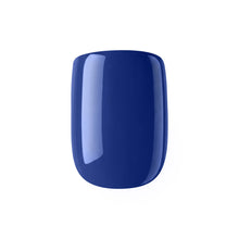 تحميل الصورة إلى عارض المعرض، Nano® Royal Sapphire Pressed on Nails - 24pcs with Glue | Instant Gel-Like Shine, Deep Blue Glossy Fake Nails Set