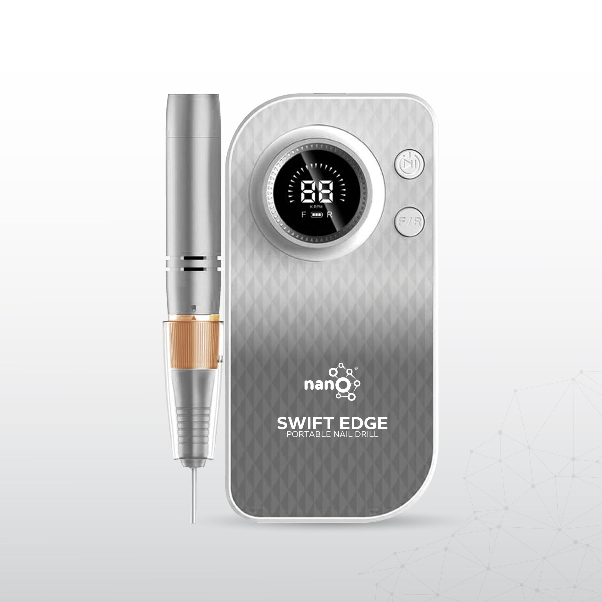 SWIFT EDGE Portable Nail Drill – 30,000 RPM | Pro Electric Nail File