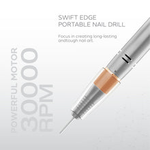 Load image into Gallery viewer, Nano® SWIFT EDGE Portable Nail Drill – 30,000 RPM | Professional Electric Nail File with LCD Display
