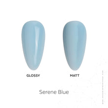 Load image into Gallery viewer, Serene Blue Rubber Base Coat 15ml
