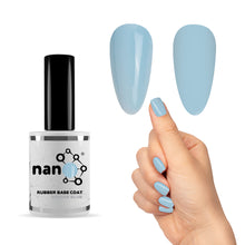 Load image into Gallery viewer, Serene Blue Rubber Base Coat 15ml
