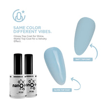 Load image into Gallery viewer, Serene Blue Rubber Base Coat 15ml
