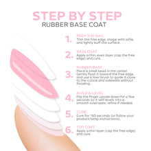 Load image into Gallery viewer, Soft Rose Mist Rubber Base Coat Gel – 15ml | Soak Off Builder Base Coat | Long Lasting Soft Pink Rubber Base Coat