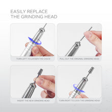 Load image into Gallery viewer, Nano® Sonic Pro E-File Nail Drill Machine - 40,000 RPM | Brushless Electric Nail Drill Machine
