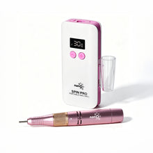 Load image into Gallery viewer, Nano® Spin Pro Portable Nail Drill – 30,000 RPM | Professional Electric Nail File with LCD Display