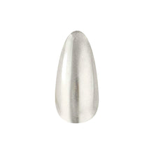 Load image into Gallery viewer, Stone Grey Chrome Powder – 0.8g | Mirror Chrome Powder Nails | Metallic Silver-Grey Chrome Nail Powder