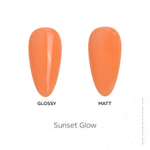 Load image into Gallery viewer, Sunset Glow Rubber Base Coat 15ml
