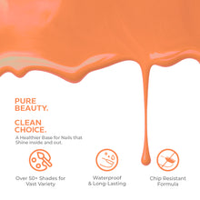 Load image into Gallery viewer, Sunset Glow Rubber Base Coat 15ml

