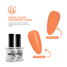 Load image into Gallery viewer, Sunset Glow Rubber Base Coat 15ml
