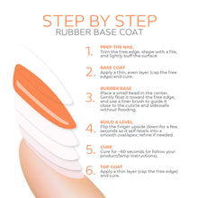 Load image into Gallery viewer, Sunset Glow Rubber Base Coat 15ml
