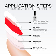 تحميل الصورة إلى عارض المعرض، TC1003 طلاء أظافر جل مخملي غير لامع 15 مل